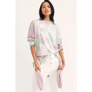 🆕Free People tie dye top, NWT.